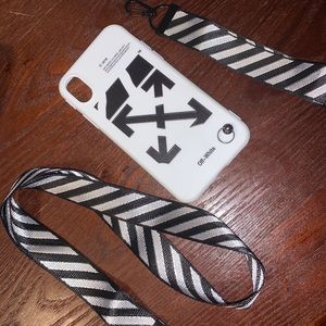 NCANGU Off White White case ( iPhone Xs/X )